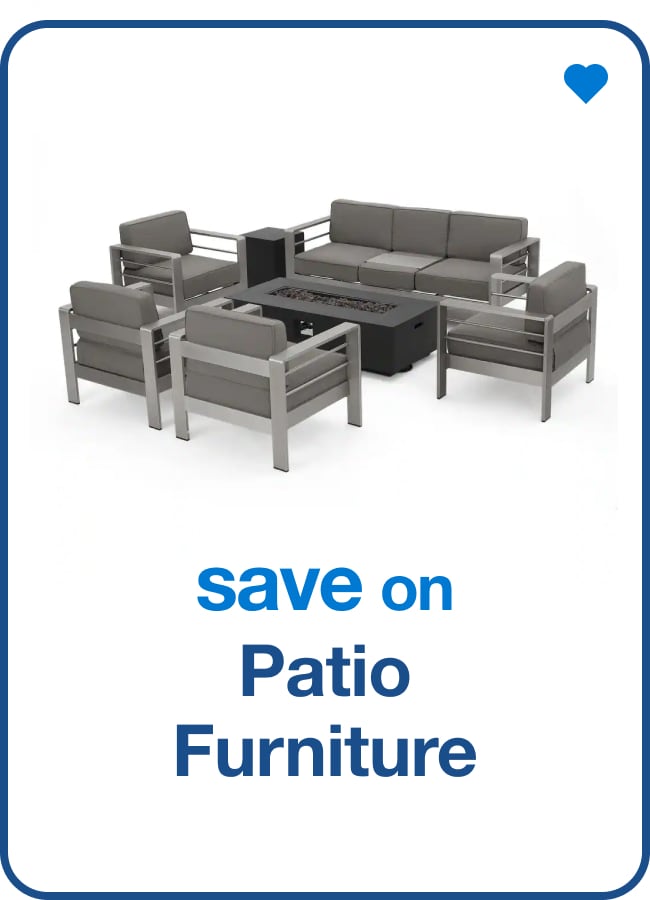 Save on Patio Furniture