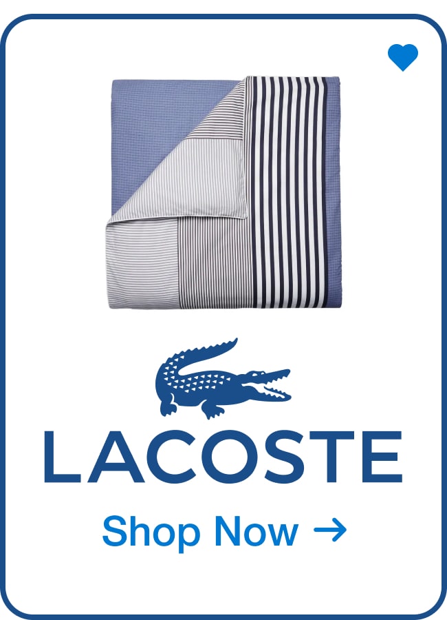 Lacoste — Shop Now!