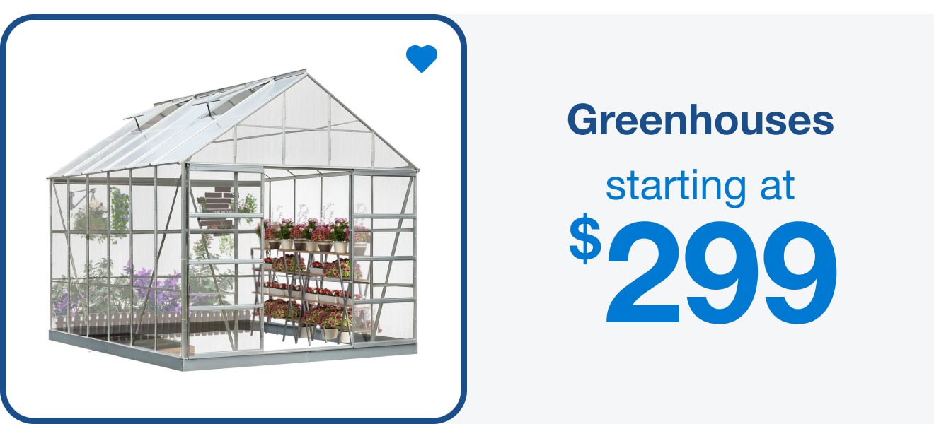 Greenhouses Starting at $299 — Shop Now!