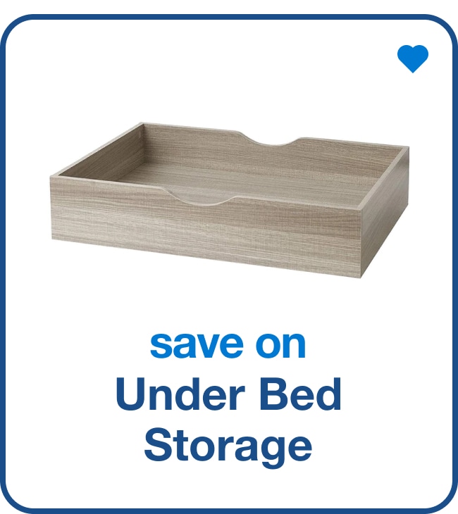 Under Bed Storage — Shop Now!