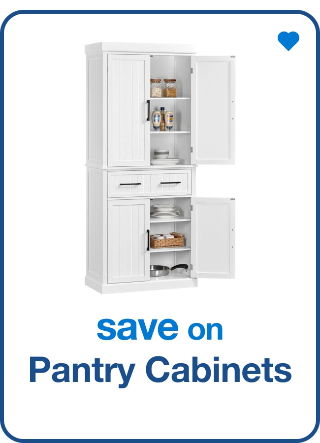 Save on Pantry Cabinets - Shop Now!