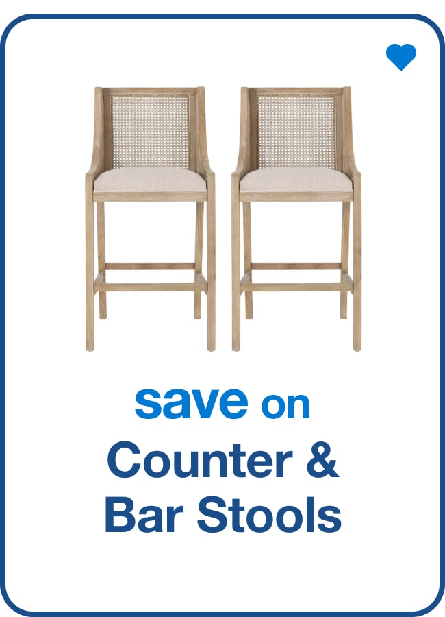 Save on Counters and Barstools - Shop Now!