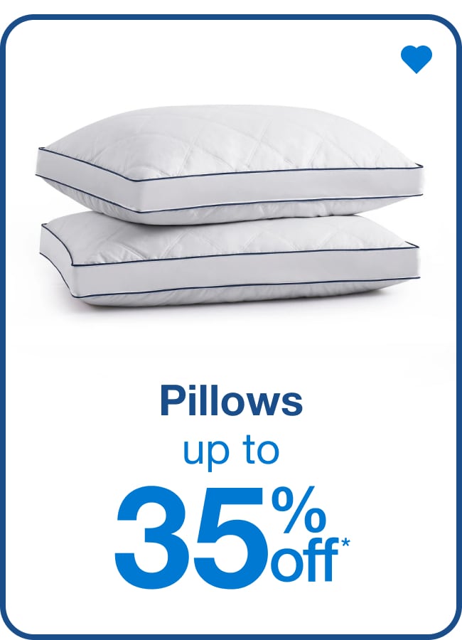 Pillows Up to 35% Off  — Shop Now!