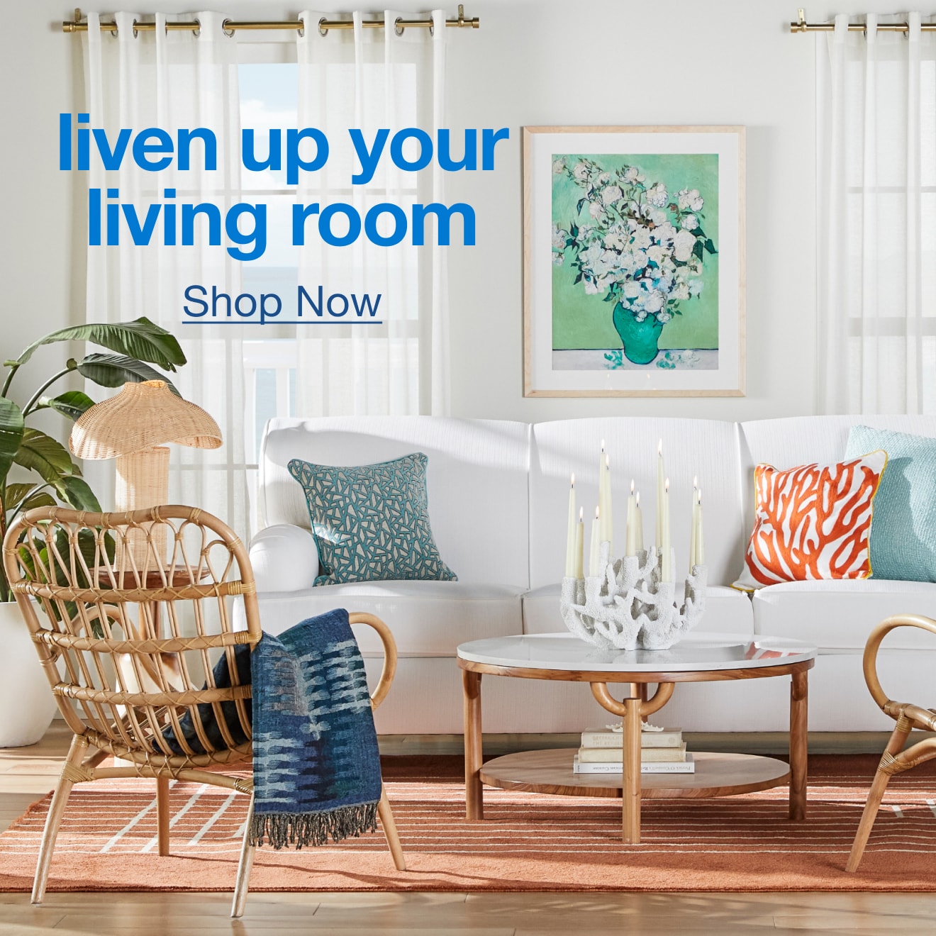 liven up your living room 