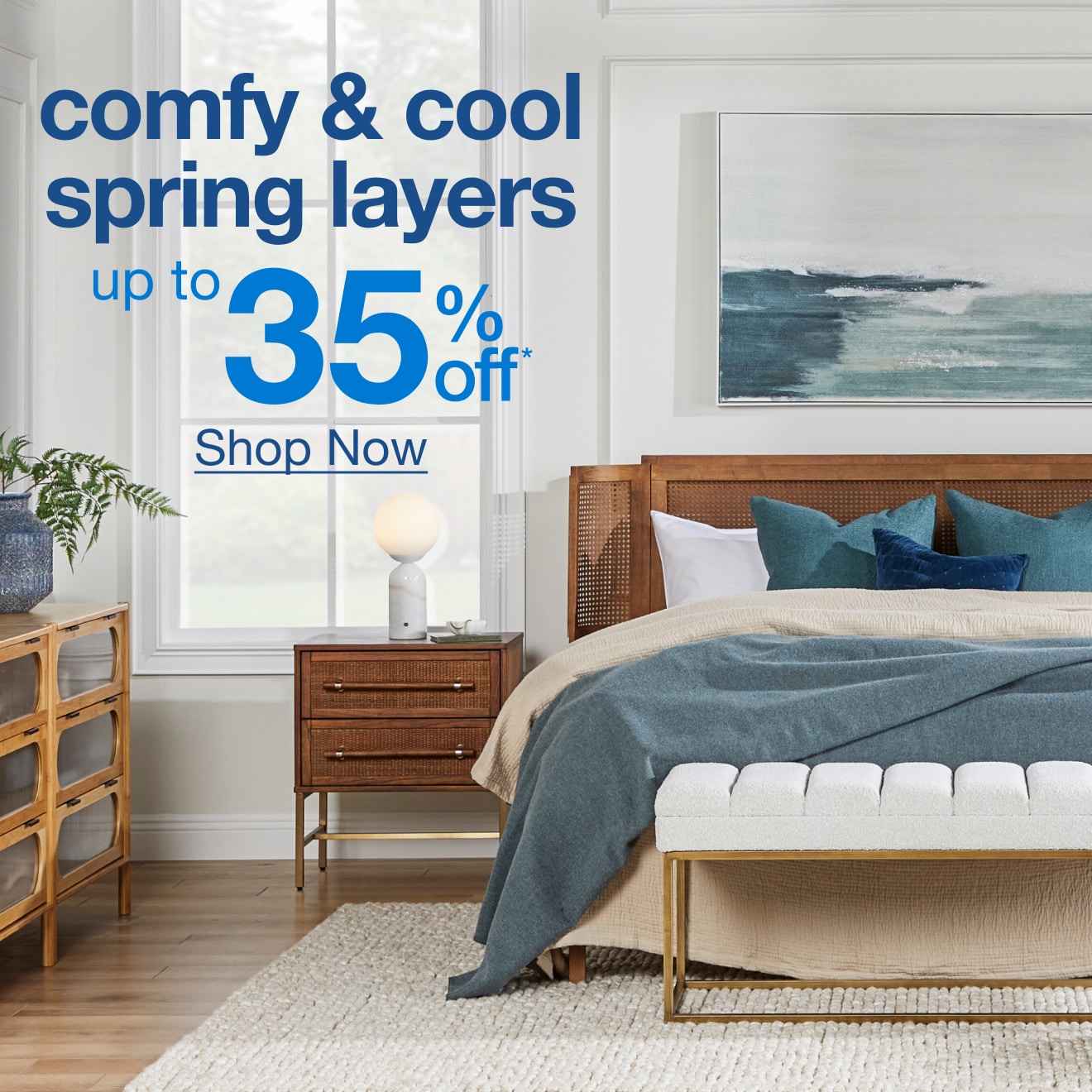Up to 35% Off Bedding  — Shop Now!