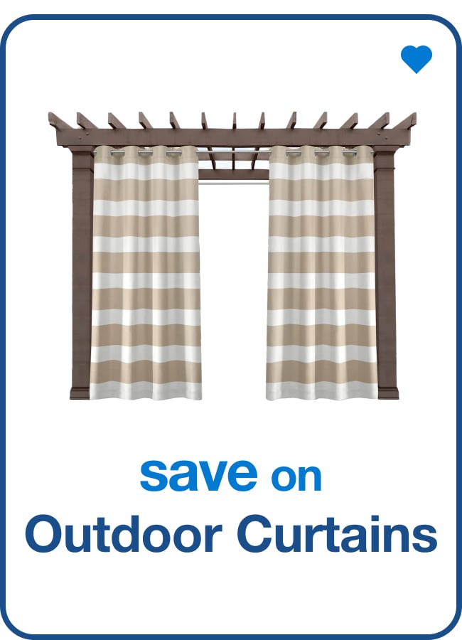 Save on Outdoor Curtains