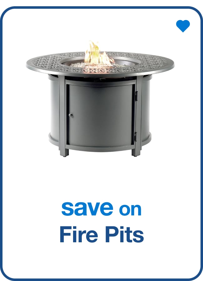 Save on Fire Pits