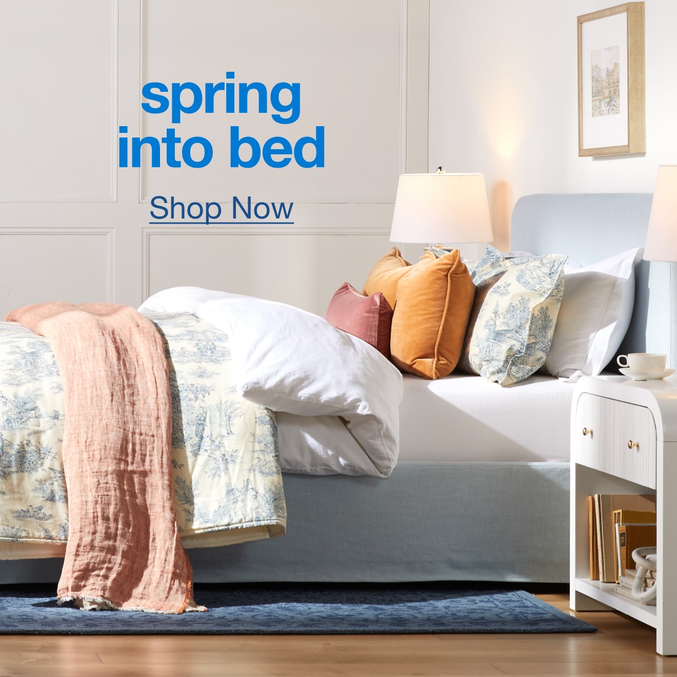 spring into bed