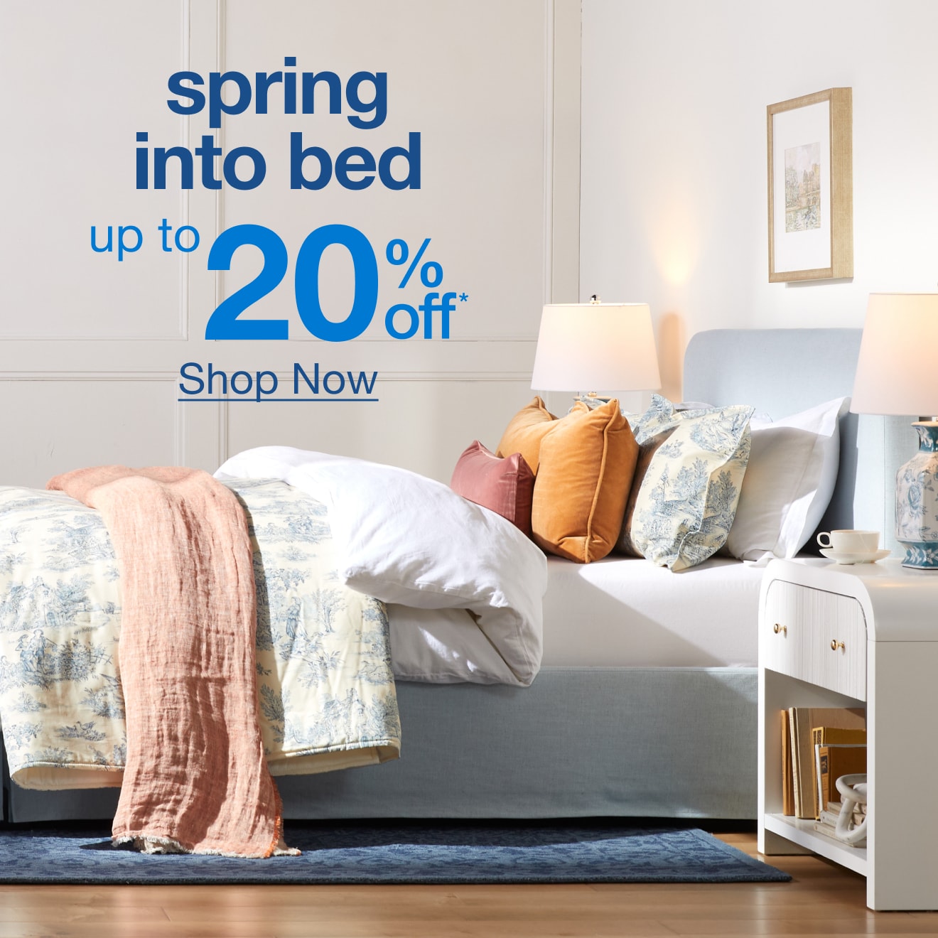 Up to 20% Off* Bedroom Furniture — Shop Now!