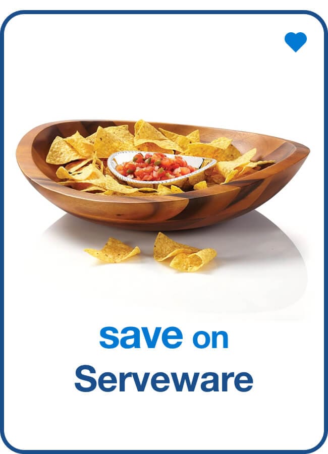 Save on Serveware — Shop Now!