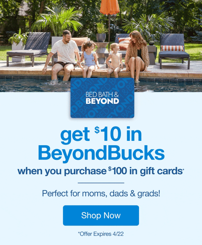 Get $10 in beyondbucks when you purchase $100 or more in gift cards
