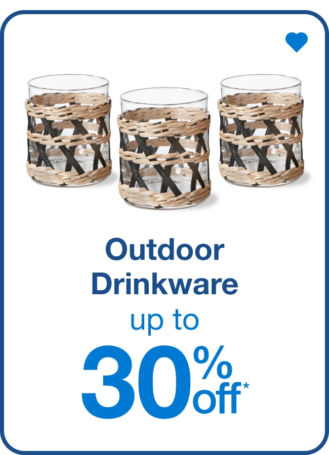 Outdoor Drinkware Up to 30% Off