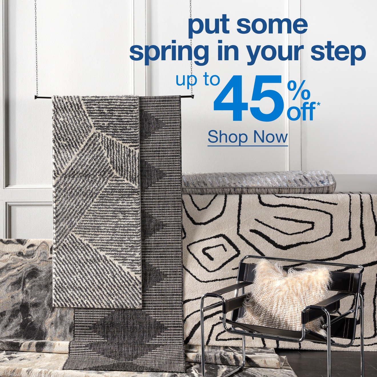Up to 45% Off Rugs