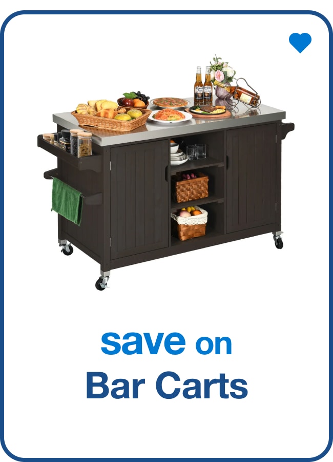 Save on Outdoor Bar Carts