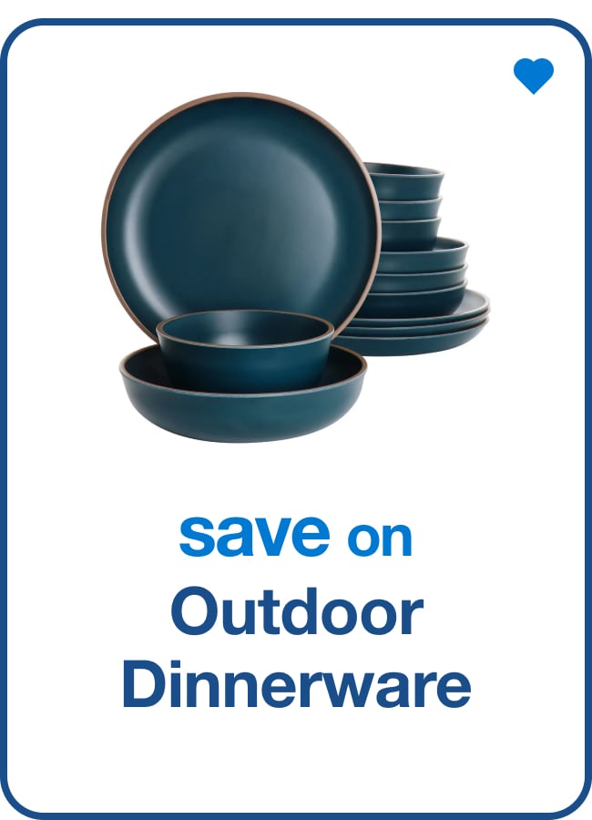 Save on Outdoor Dinnerware