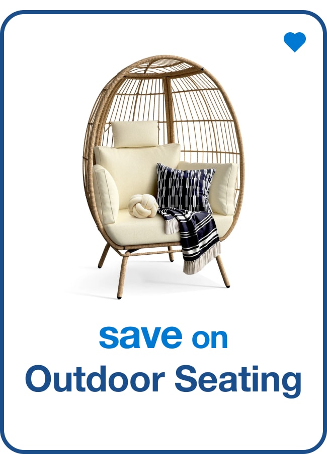 Save on Outdoor Seating