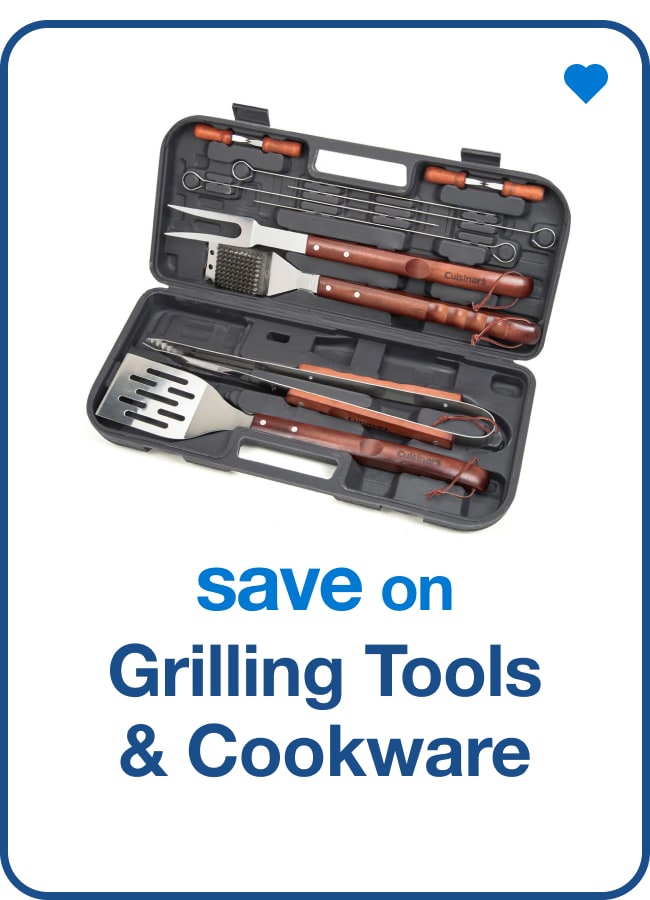 Save on Grilling Tools & Cookware 