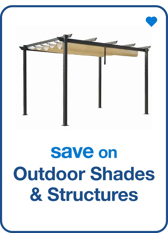 Save on Outdoor Shades & Structures