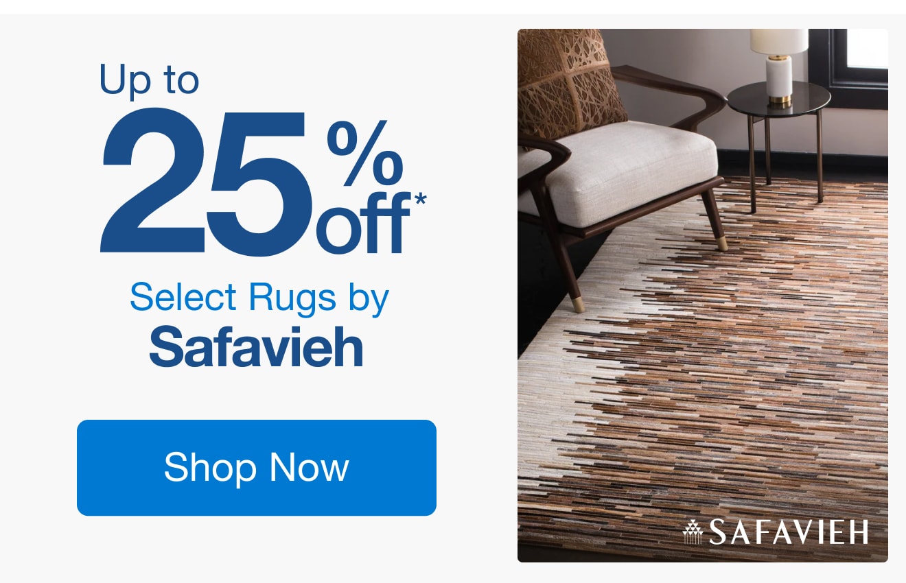 Up to 25% Off Select Rugs by Safavieh