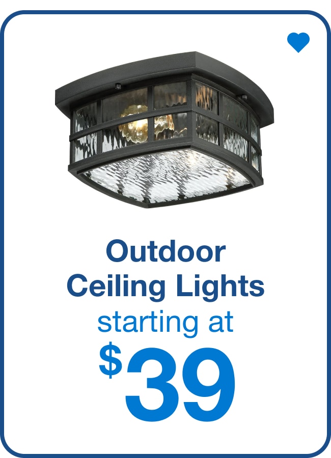 Outdoor Ceiling Lights — Shop Now
