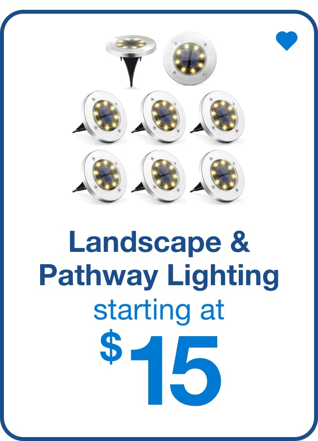 Landscape & Pathway Lighting — Shop Now