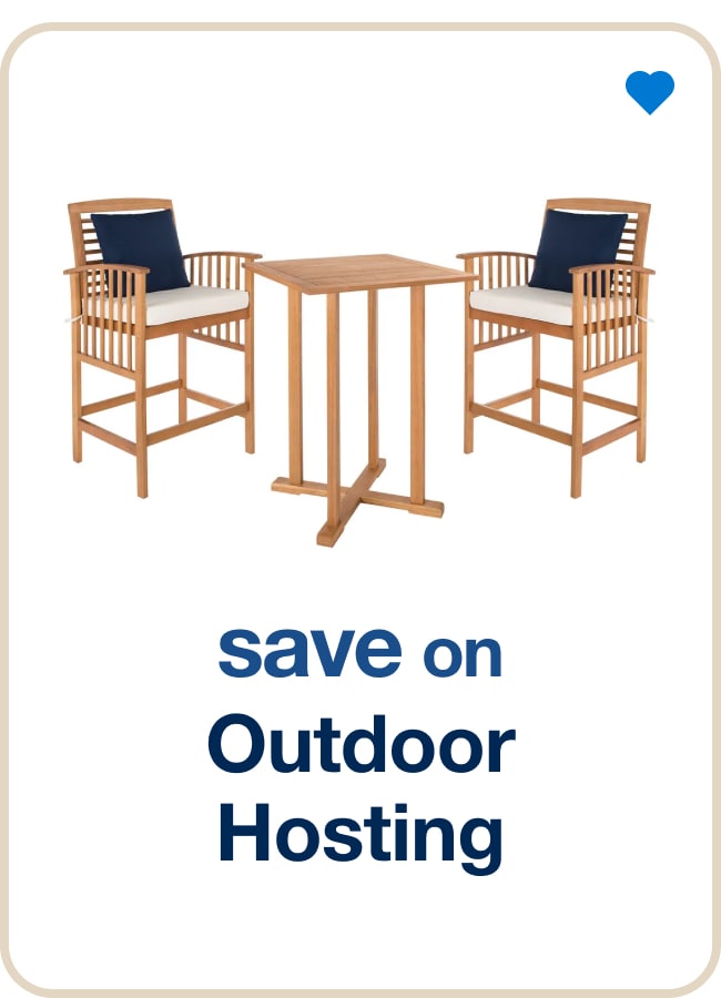 Save on Outdoor Hosting