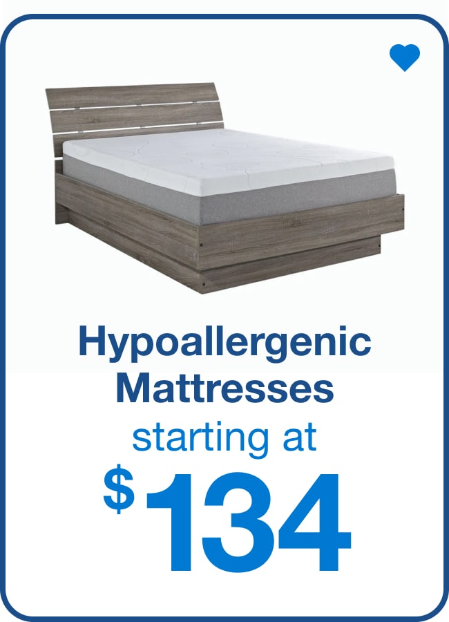 Hypoallergenic Mattresses - Shop Now!