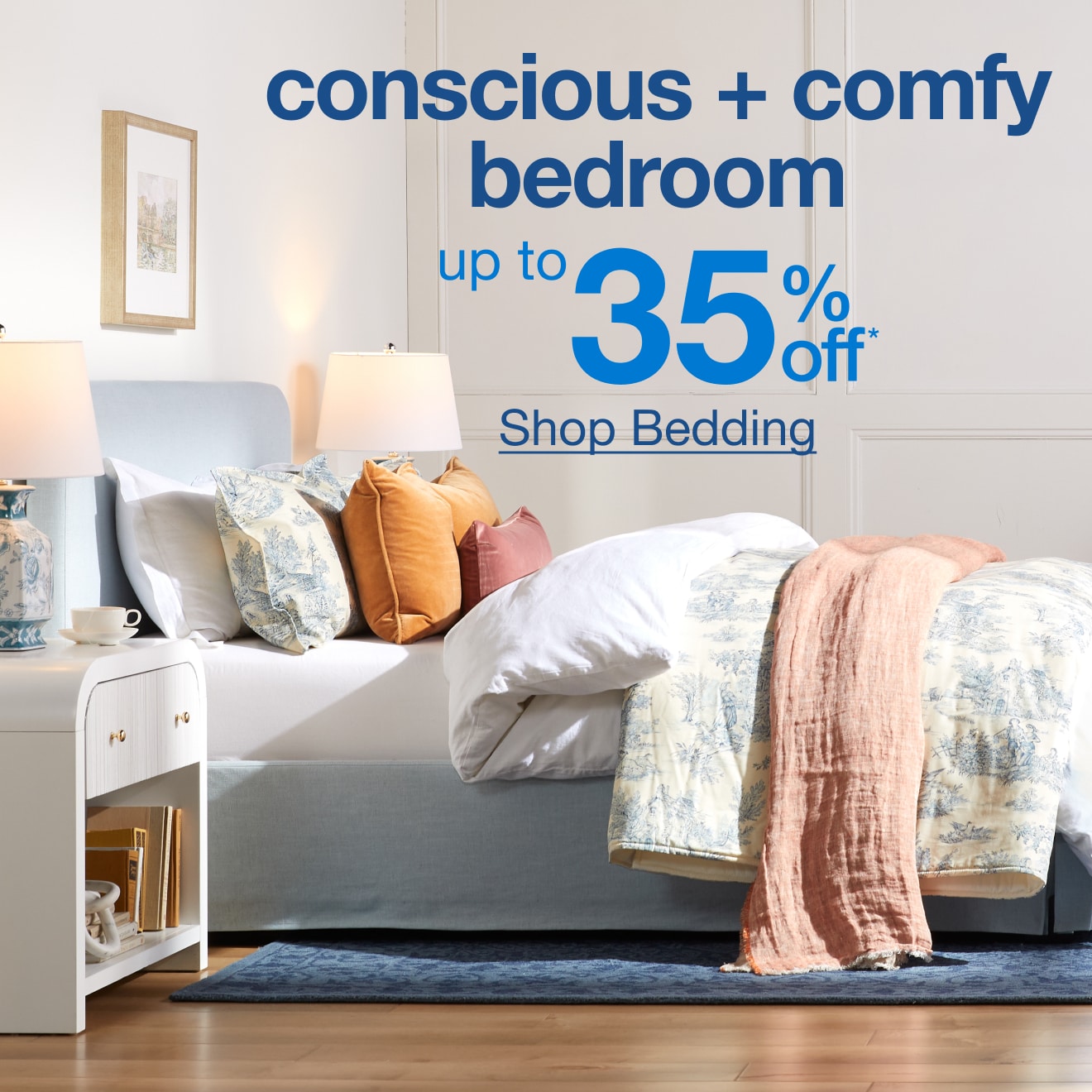 Up to 35% Off Bedding - Shop Now!