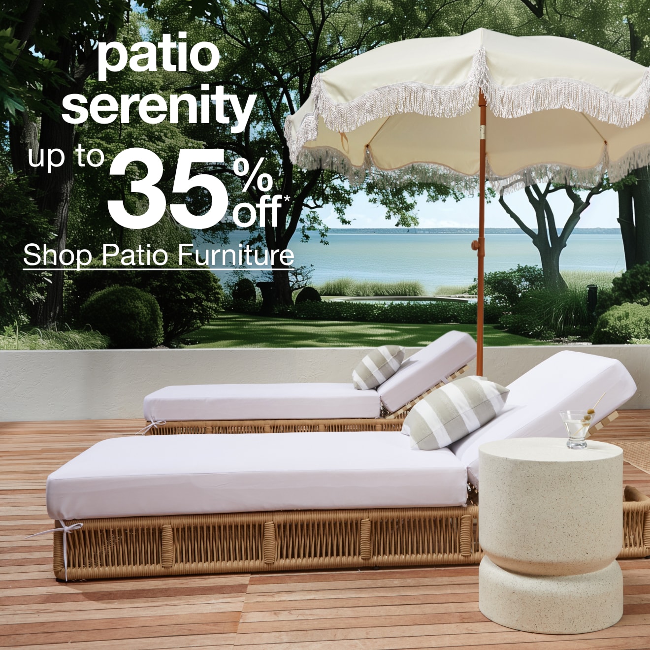 Up to 35% Off Patio - Shop Now!