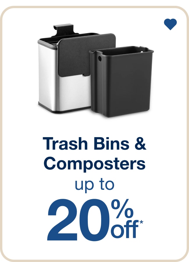 Trash Bins & Composters — Shop Now!