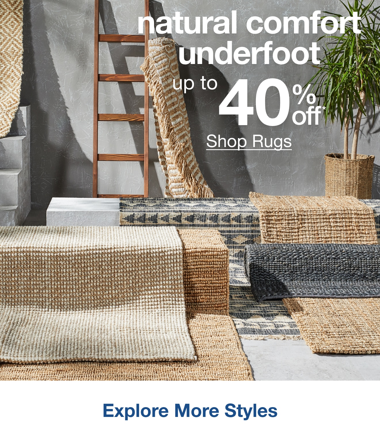 Natural Comfort Underfoot — Shop Now!