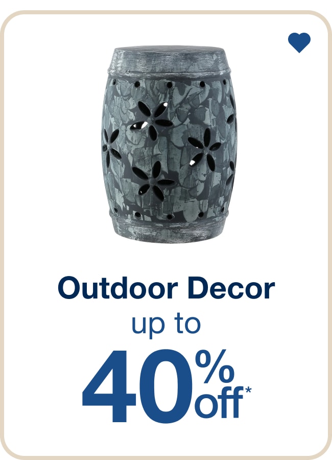 Outdoor Decor — Shop Now