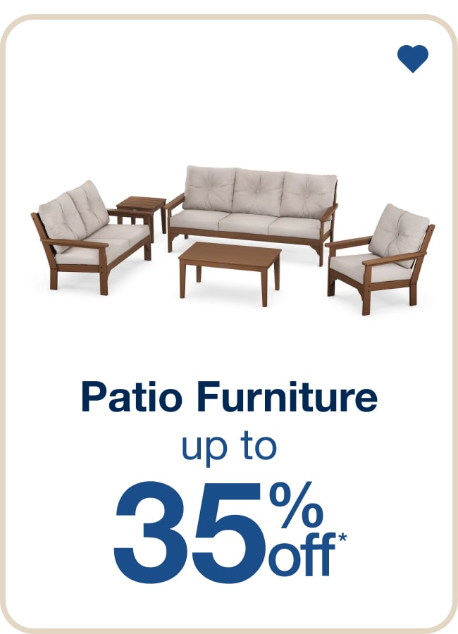 Patio Furniture — Shop Now