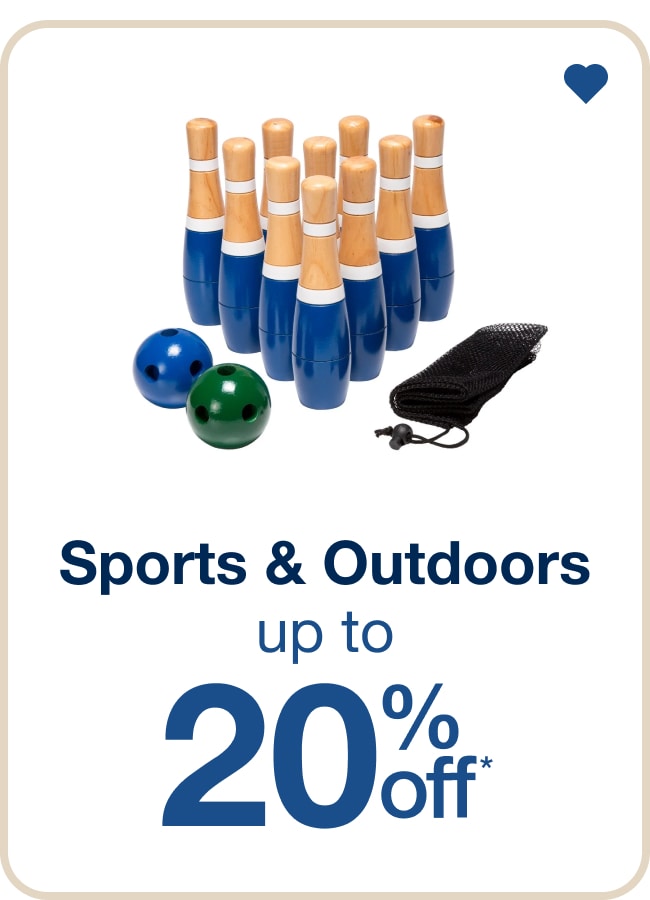 Sports & Outdoors — Shop Now
