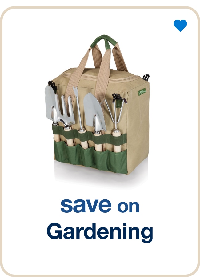 Save on gardening