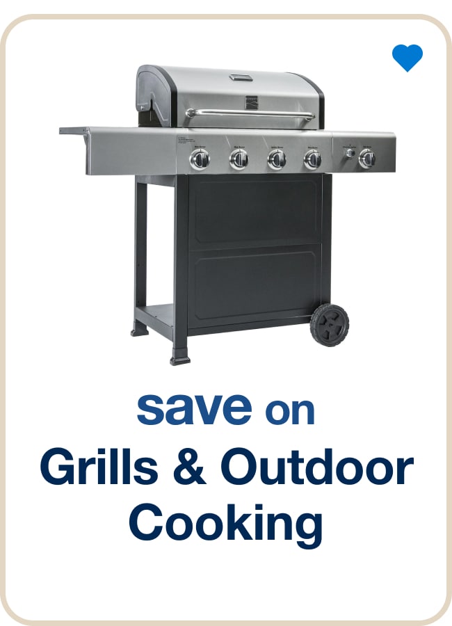 Save on grills & outdoor cooking