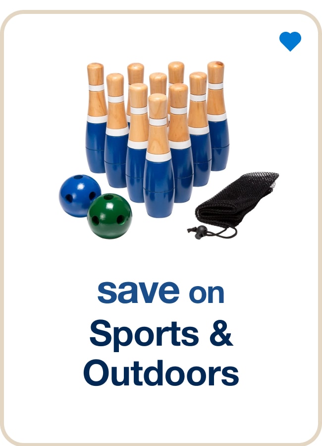 Save on sports & outdoors