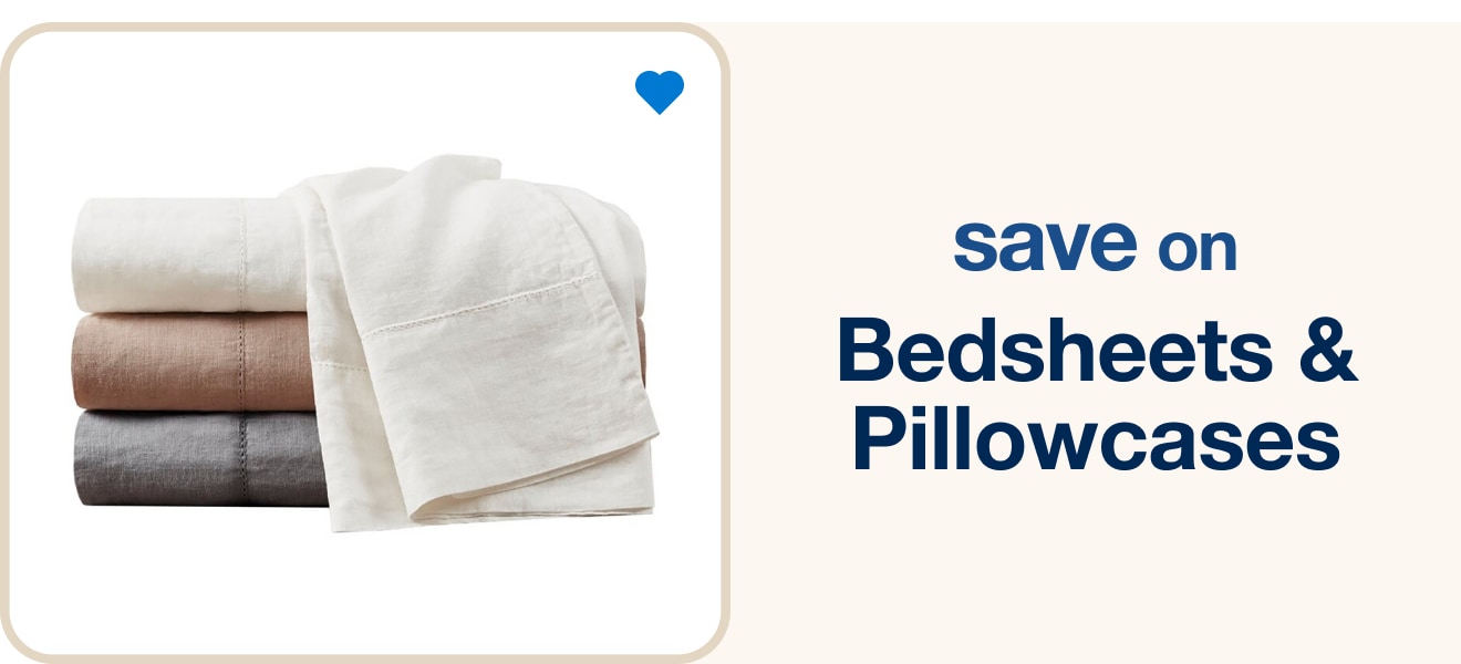 Save on Bedsheets & Pillowcases