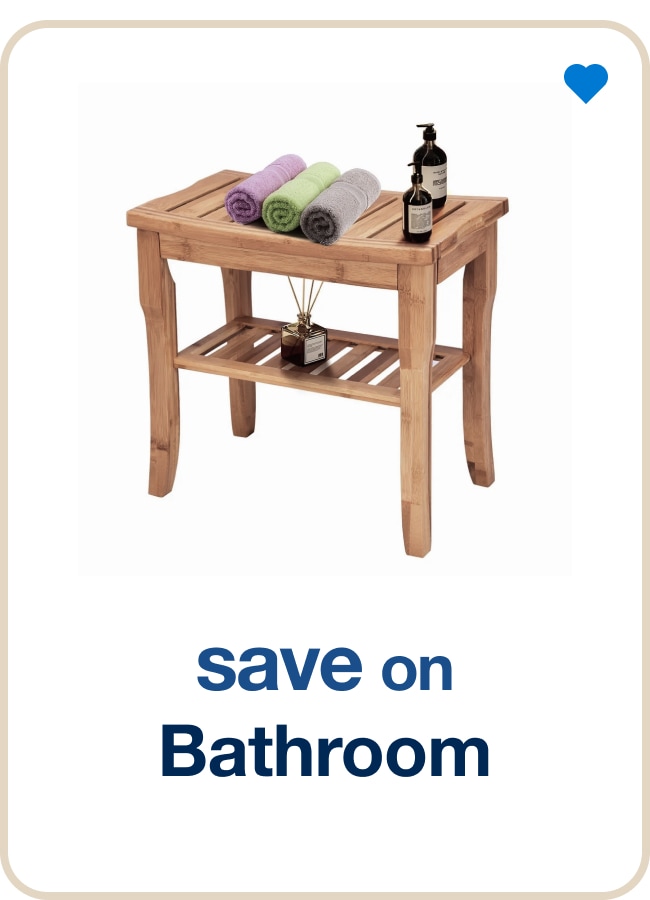 Save on bathroom