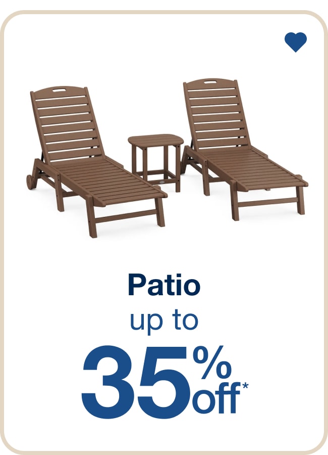 Patio Furniture — Shop Now!