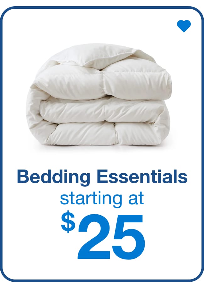 Bedding Essentials — Shop Now!