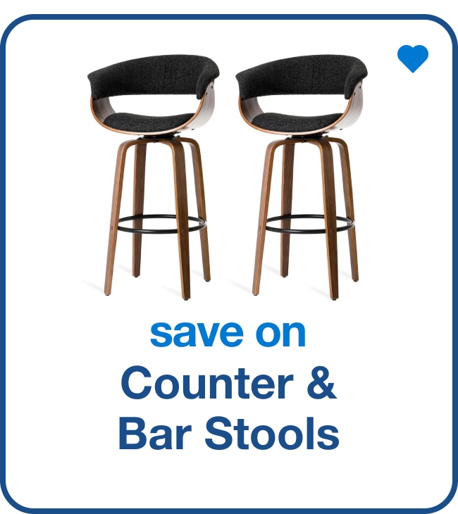 Save on Counter & Bar Stools