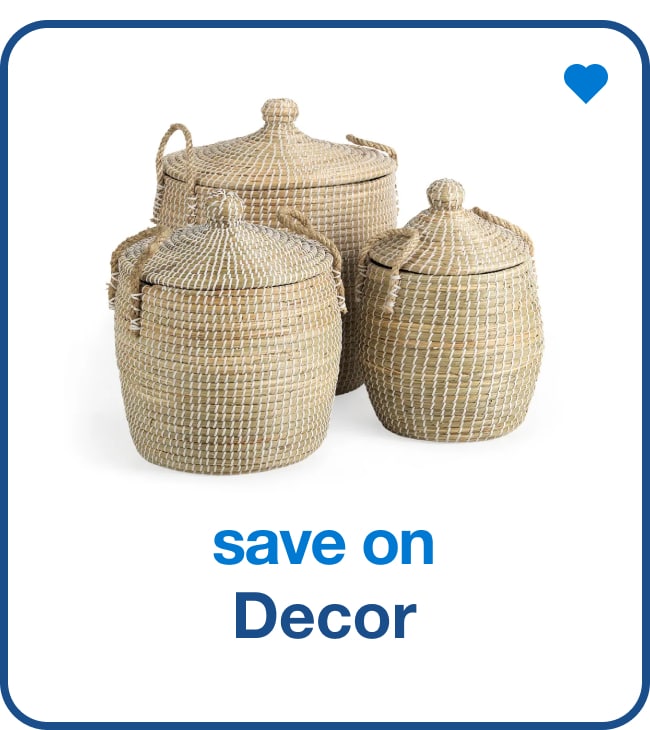 Save on Décor — Shop Now