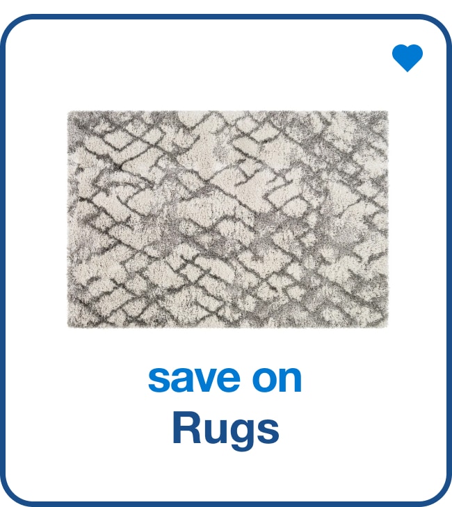 Save on Rugs — Shop Now