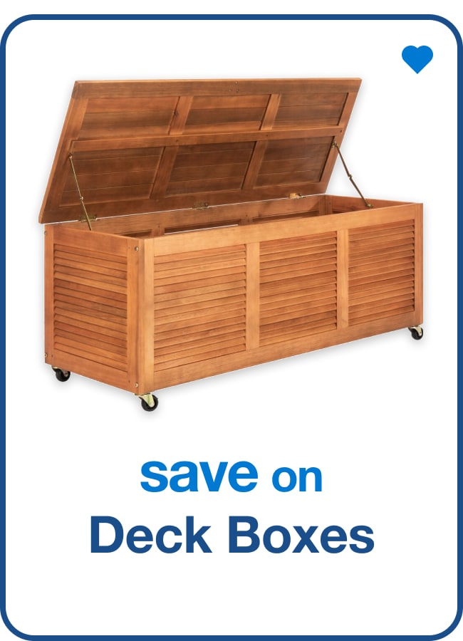 Deck Boxes — Shop Now