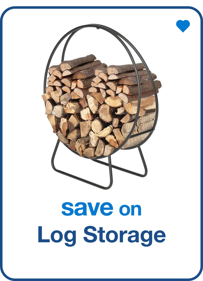 Log Storage — Shop Now