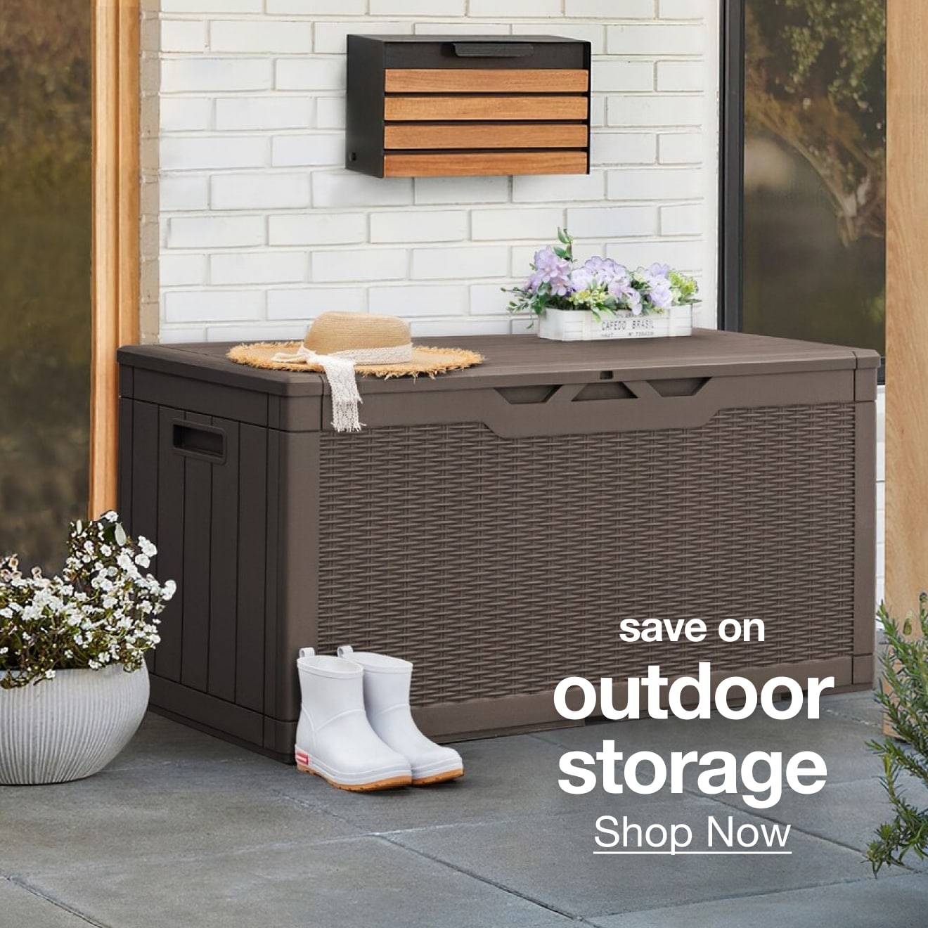 Save on Outdoor Storage — Shop Now