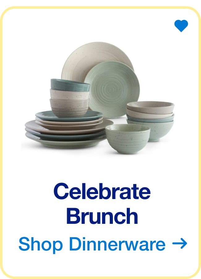 Celebrate Brunch — Shop Dinnerware