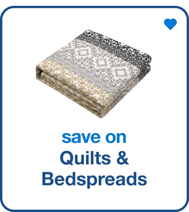 save on quilts & spreadsheets