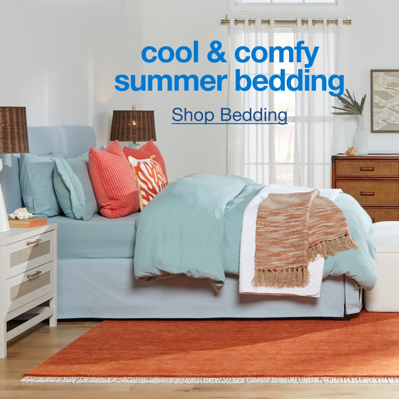 cool & comfy bedding